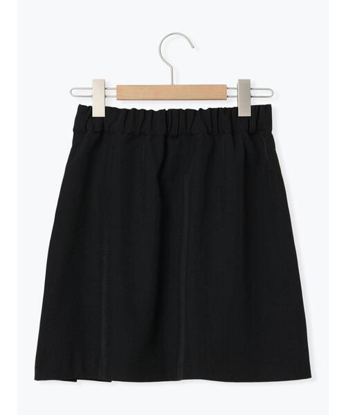 ehka sopo（エヘカソポ）の「サイドプリーツミニスカート（スカート・レディース・グレー/ブラック/ベージュ・F）」の11枚目の写真