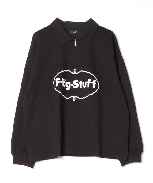 F-LAGSTUF-F（フラグスタフ）の「F-LAGSTUF-F / BORDER KNIT S/S POLO