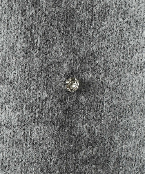 ITS'DEMO(イッツデモ)の「◆【手洗い可】ビジュー付きニット(ニット/セーター・レディース・グレー/オフホワイト/サックスブルー/ブラック・00)」の20枚目の写真
