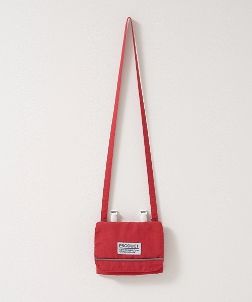 b・ROOM（ビールーム）の「【撥水加工】移動ポケット（バックパック/リュック・キッズ・レッド/ライトカーキ/シルバーグレー/ライトピンク/ブラック/レモンイエロー/パープル/ベージュ/ラベンダー/ブルー系その他2・F）」の12枚目の写真