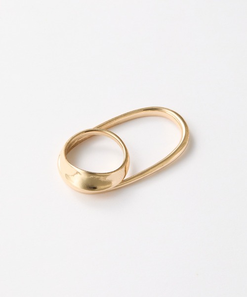 COLONY 2139（コロニートゥーワンスリーナイン）の「アタッチメントダブルリング（リング・レディース・シルバー/ゴールド・FREE）」の12枚目の写真
