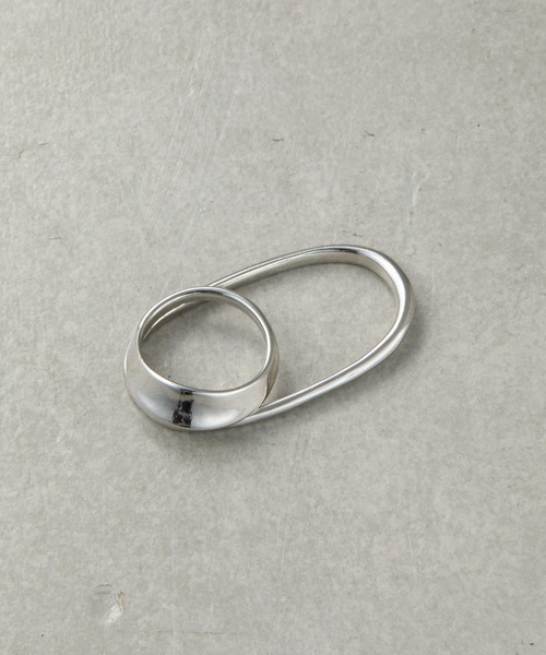 COLONY 2139（コロニートゥーワンスリーナイン）の「アタッチメントダブルリング（リング・レディース・シルバー/ゴールド・FREE）」の4枚目の写真