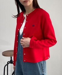 fredy emue | FR刺繍スナップカーディガン(カーディガン/ボレロ)