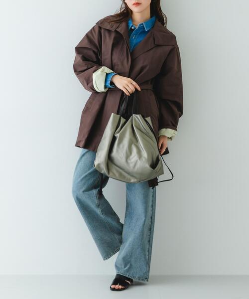 RODE SKO(ロデスコ)の「ウォッシャブルショルダーバッグ『Msize』(ショルダーバッグ・レディース・ベージュ/ブラック/シルバー系その他・ONE)」の9枚目の写真