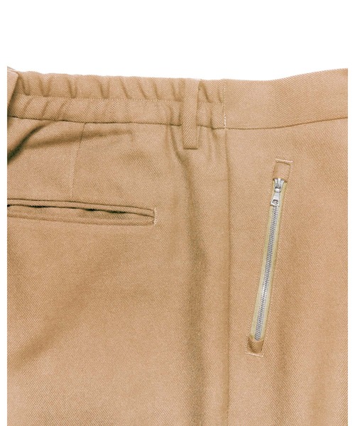 SOPHNET.(ソフネット)の「ZIP POCKET SLACKS(スラックス・メンズ・ネイビー/ベージュ・X-LARGE/LARGE/SMALL/MEDIUM)」の7枚目の写真