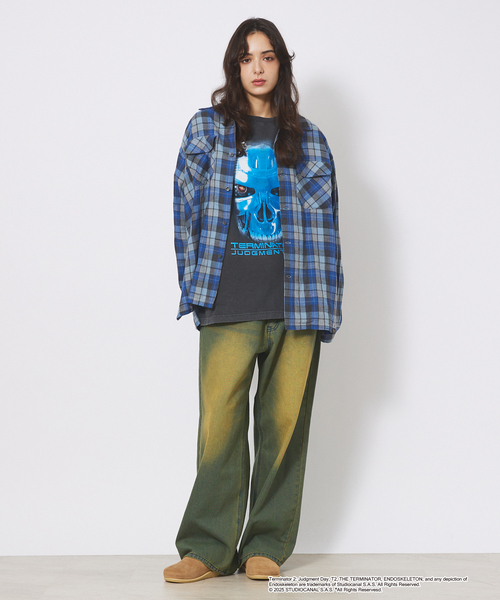 GOOD ROCK SPEED(グッドロックスピード)の「【GOOD ROCK SPEED/グッドロックスピード】ターミネーター/ The Teminator Tシャツ(Tシャツ/カットソー・メンズ・ホワイト/スミクロ/ブラック・M/L/XL)」の10枚目の写真