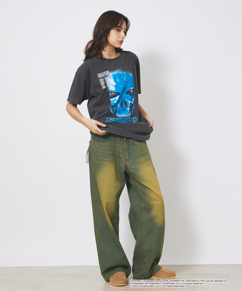 GOOD ROCK SPEED(グッドロックスピード)の「【GOOD ROCK SPEED/グッドロックスピード】ターミネーター/ The Teminator Tシャツ(Tシャツ/カットソー・メンズ・ホワイト/スミクロ/ブラック・M/L/XL)」の11枚目の写真