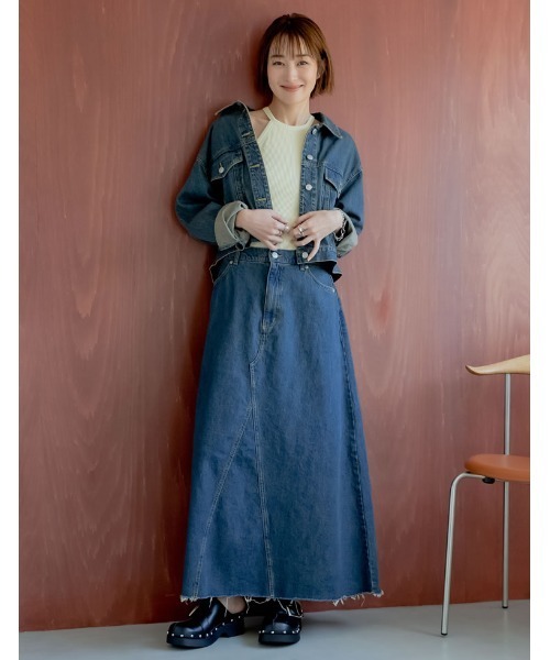 2025SS COLLECTION]コットンデニムジャケット（デニムジャケット）｜Re