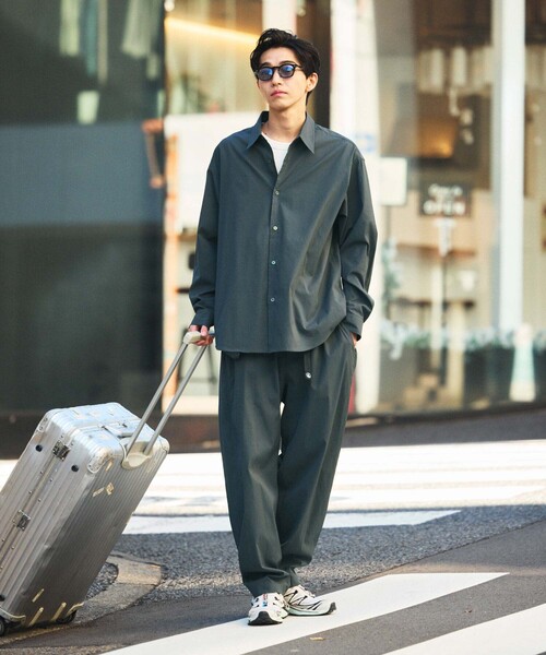 FREAK'S STORE(フリークスストア)の「限定展開 AiRide/エアライド ワイドシルエット クライミングパンツ(その他パンツ・メンズ・ブラック/チャコールグレー/ネイビー/グレイッシュベージュ・LARGE/MEDIUM/SMALL)」の5枚目の写真