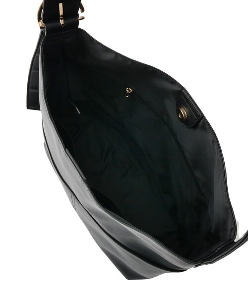 ITS'DEMO（イッツデモ）の「◆【A4対応】ワンハンドルバケツショルダー（ショルダーバッグ・レディース・ライトベージュ/ブラック/ナチュラル・00）」の16枚目の写真