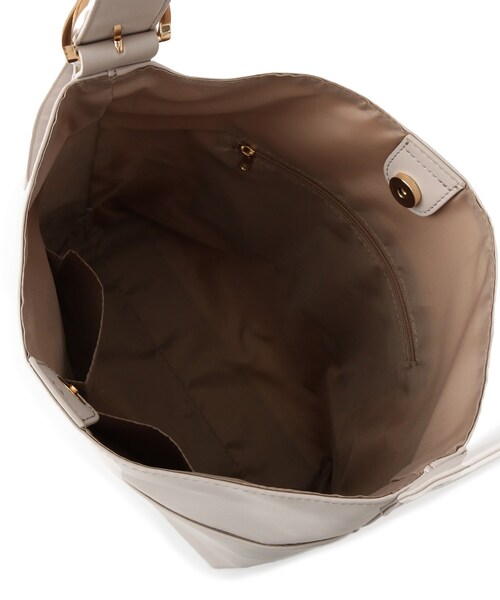 ITS'DEMO（イッツデモ）の「◆【A4対応】ワンハンドルバケツショルダー（ショルダーバッグ・レディース・ライトベージュ/ブラック/ナチュラル・00）」の17枚目の写真