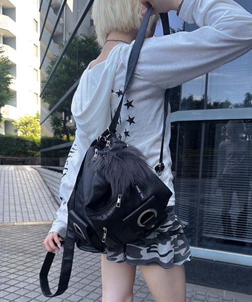 A'GEM/9 × .kom 『.KOM/ドットケーオーエム』 2WAYバッグ