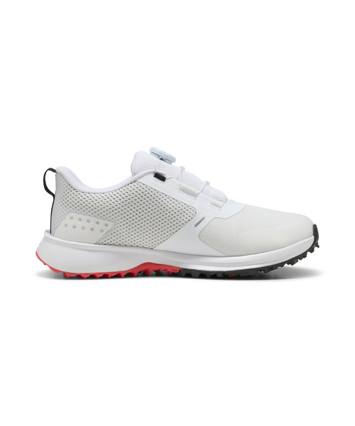 PUMA(プーマ)の「PUMA プーマ メンズ ゴルフ フュージョン グリップ 6 ディスク スパイク シ(スニーカー・メンズ・ホワイト×レッド/ブラック×グレー・26.5cm/26.0cm/25.5cm/27.0cm/28.5cm/28.0cm/27.5cm/25.0cm)」の6枚目の写真