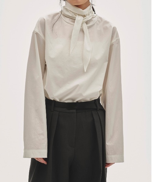 トップス todayful Roundhem Tie Blouse Roundhem Tie Blouse（シャツ/ブラウス）｜TODAYFUL（トゥデイフル）の