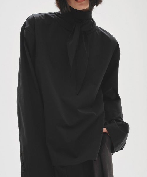 Roundhem Tie Blouse（シャツ/ブラウス）｜TODAYFUL（トゥデイフル）の