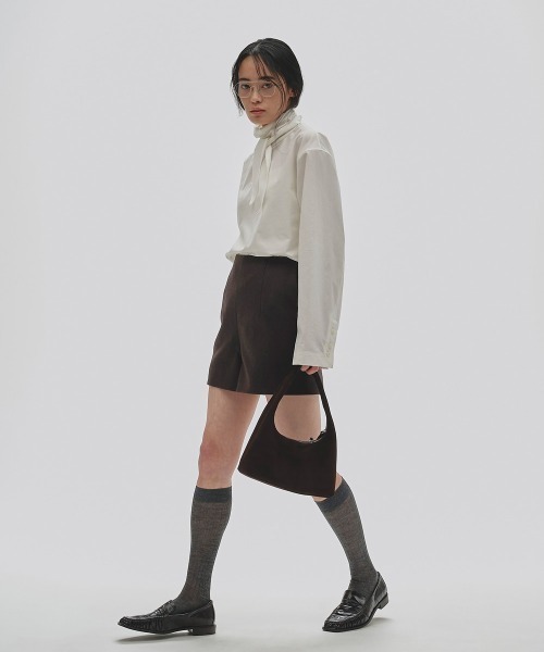 Roundhem Tie Blouse（シャツ/ブラウス）｜TODAYFUL（トゥデイフル）の