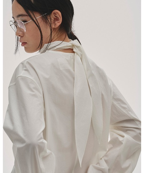 Roundhem Tie Blouse（シャツ/ブラウス）｜TODAYFUL（トゥデイフル）の