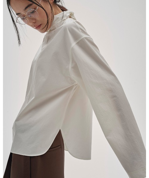 Roundhem Tie Blouse（シャツ/ブラウス）｜TODAYFUL（トゥデイフル）の