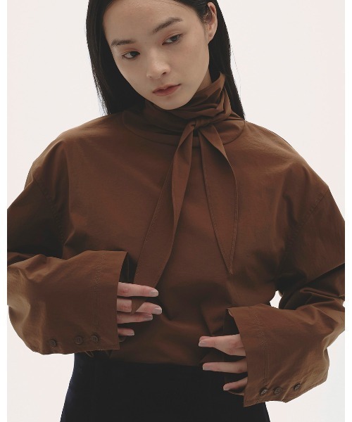 セール】Roundhem Tie Blouse（シャツ/ブラウス）｜TODAYFUL（トゥデイ