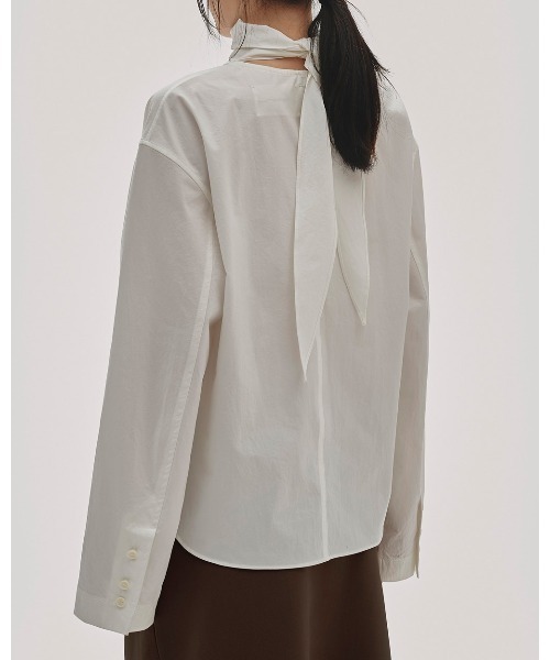 Roundhem Tie Blouse（シャツ/ブラウス）｜TODAYFUL（トゥデイフル）の