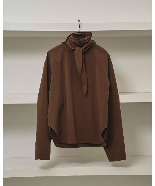 Roundhem Tie Blouse（シャツ/ブラウス）｜TODAYFUL（トゥデイフル）の