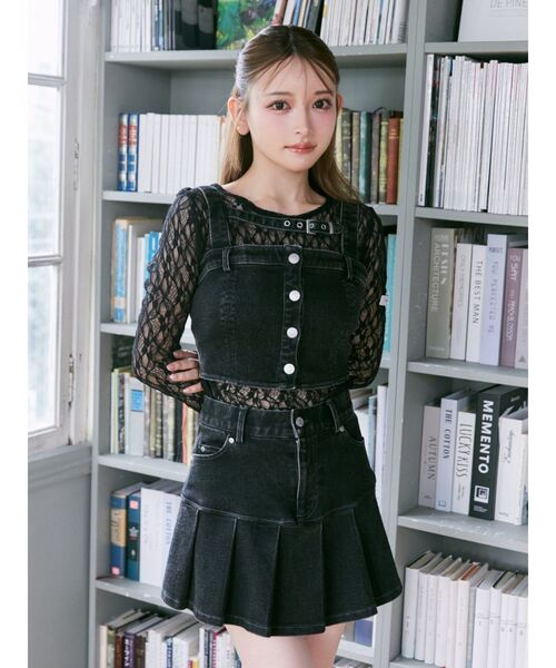 EATME（イートミー）の「レースプルオーバー（Tシャツ/カットソー・レディース・ブラック/オフホワイト/イエロー・FREE）」の22枚目の写真