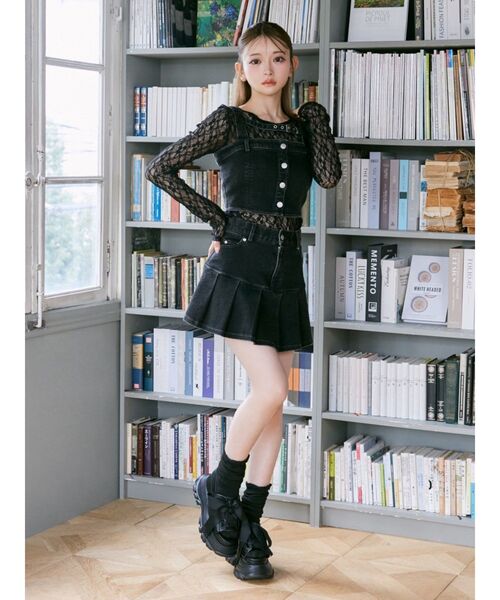 EATME（イートミー）の「レースプルオーバー（Tシャツ/カットソー・レディース・ブラック/オフホワイト/イエロー・FREE）」の20枚目の写真