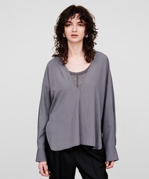 cloenc | 【手洗い可／通勤】スキッパーシャツブラウス(シャツ/ブラウス)