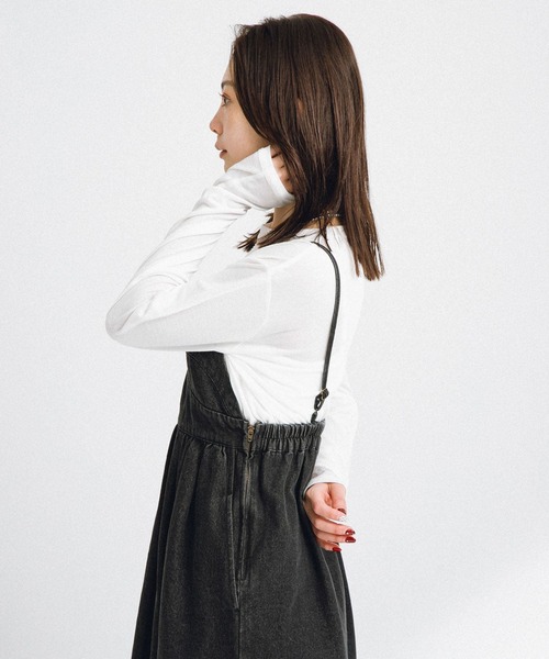 URBAN RESEARCH Sonny Label（アーバンリサーチサニーレーベル）の「デニムキャミワンピース（ワンピース・レディース・ブラック/インディゴブルー・FREE）」の5枚目の写真