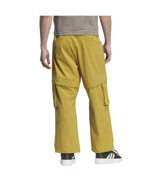 adidas（アディダス）の「アディダス adidas シティエスケープ ルーズフィット ストレッチウーブン カーゴパンツ（カーゴパンツ・メンズ・オリーブ/キャメル・S/M/L/LL/3L）」の3枚目の写真