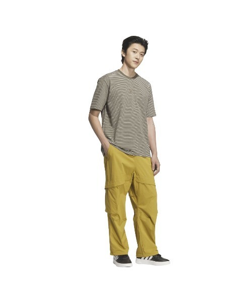 adidas（アディダス）の「アディダス adidas シティエスケープ ルーズフィット ストレッチウーブン カーゴパンツ（カーゴパンツ・メンズ・オリーブ/キャメル・S/M/L/LL/3L）」の4枚目の写真