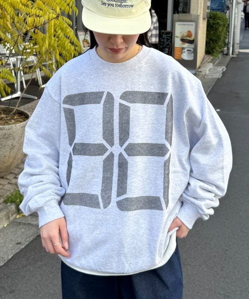 Franklin Climbing（フランクリンクライミング）の「■【Franklin Climbing】ヴィンテージクルースウェット（スウェット・メンズ・ライトグレー/グリーン/ブラック・MEDIUM/LARGE）」の3枚目の写真