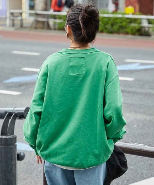 Franklin Climbing（フランクリンクライミング）の「■【Franklin Climbing】ヴィンテージクルースウェット（スウェット・メンズ・ライトグレー/グリーン/ブラック・MEDIUM/LARGE）」の19枚目の写真