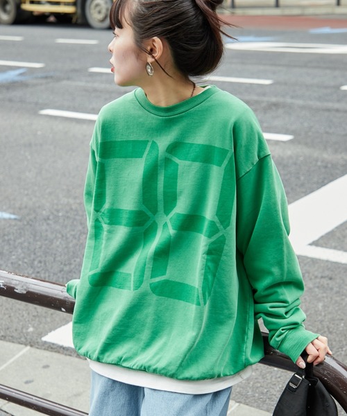 Franklin Climbing（フランクリンクライミング）の「■【Franklin Climbing】ヴィンテージクルースウェット（スウェット・メンズ・ライトグレー/グリーン/ブラック・MEDIUM/LARGE）」の14枚目の写真