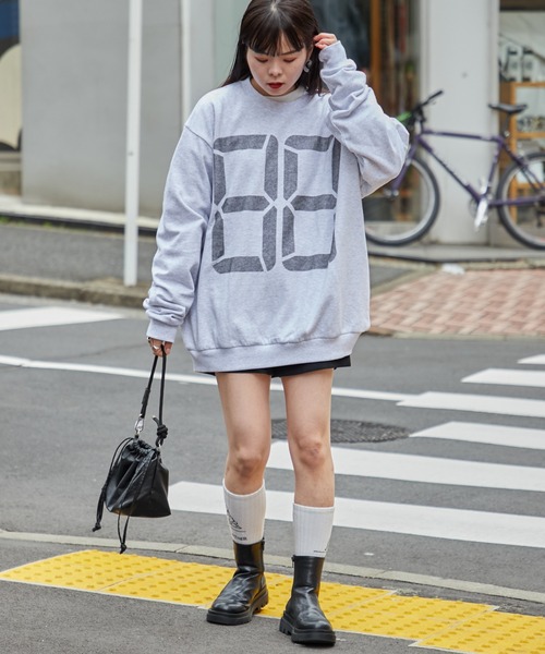 Franklin Climbing（フランクリンクライミング）の「■【Franklin Climbing】ヴィンテージクルースウェット（スウェット・メンズ・ライトグレー/グリーン/ブラック・MEDIUM/LARGE）」の10枚目の写真