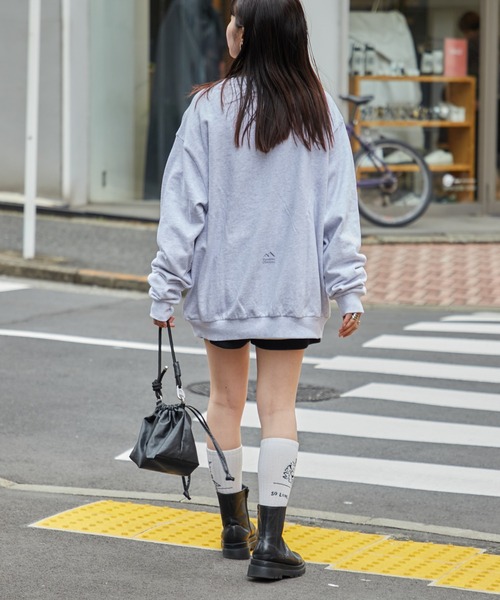 Franklin Climbing（フランクリンクライミング）の「■【Franklin Climbing】ヴィンテージクルースウェット（スウェット・メンズ・ライトグレー/グリーン/ブラック・MEDIUM/LARGE）」の12枚目の写真