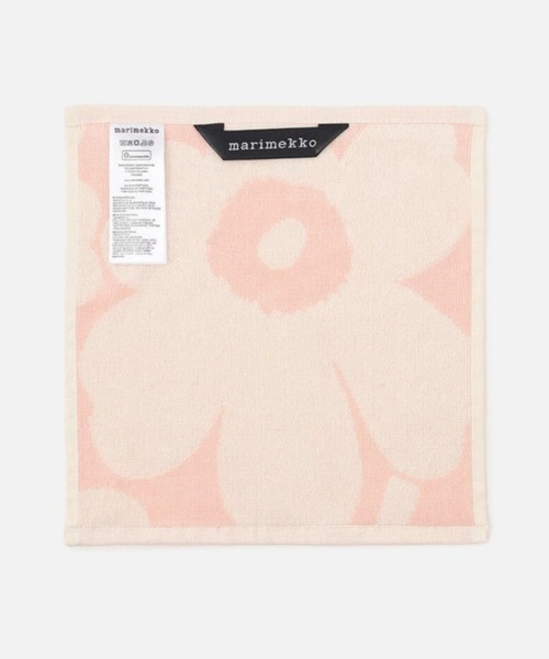 marimekko（マリメッコ）の「【JAPAN EXCLUSIVE】Unikko / mini towel 26x26cm（ハンカチ/ハンドタオル・レディース・ライトピンク・FREE）」の2枚目の写真