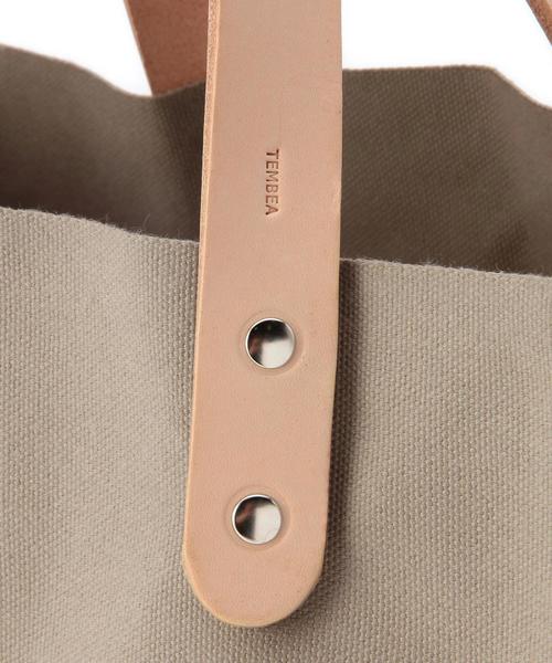TEMBEA(テンベア)の「<TEMBEA(テンベア)> CLUB TOTE LOGO/トートバッグ(トートバッグ・メンズ・ホワイト/グレー・ONE SIZE)」の7枚目の写真