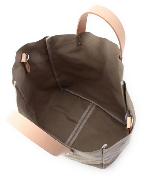 TEMBEA(テンベア)の「<TEMBEA(テンベア)> CLUB TOTE LOGO/トートバッグ(トートバッグ・メンズ・ホワイト/グレー・ONE SIZE)」の8枚目の写真