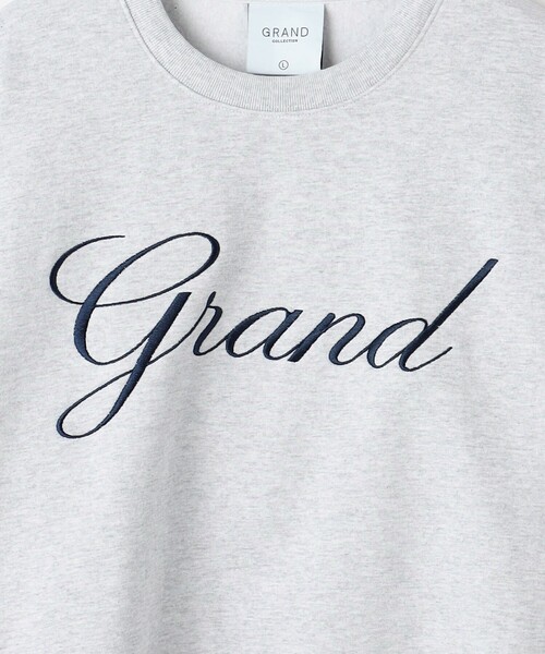 MONKEY TIME(モンキータイム)の「<GRAND COLLECTION> エンブロイダリー クルーネック スウェット(スウェット・メンズ・ブラック/グレー・M/L)」の6枚目の写真
