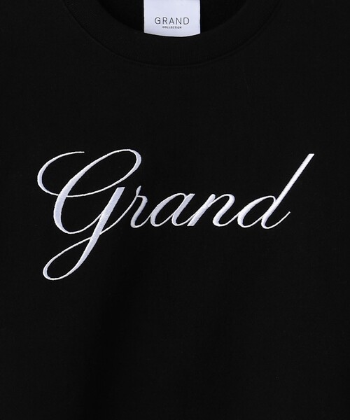 MONKEY TIME(モンキータイム)の「<GRAND COLLECTION> エンブロイダリー クルーネック スウェット(スウェット・メンズ・ブラック/グレー・M/L)」の11枚目の写真