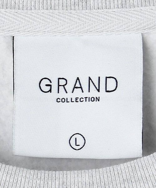 MONKEY TIME(モンキータイム)の「<GRAND COLLECTION> エンブロイダリー クルーネック スウェット(スウェット・メンズ・ブラック/グレー・M/L)」の13枚目の写真