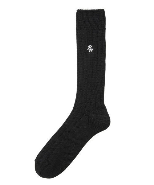 ROTTWEILER（ロットワイラー）の「【ROTTWEILER / ロットワイラー】R9 PURPLE SOX[RW24A0744]（ソックス/靴下・メンズ・ブラック・ONE）」の3枚目の写真