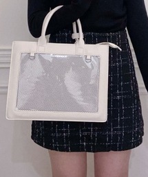 推し活さぽちゃん（オシカツサポチャン）の「フェイクレザー痛バッグ ショルダーバッグ（トートバッグ）」