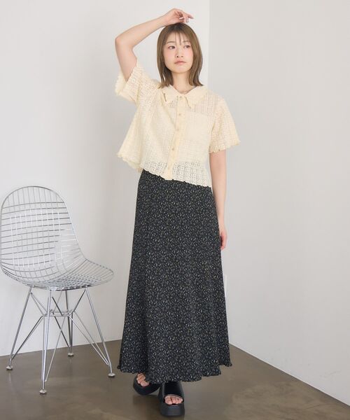 RETRO GIRL（レトロガール）の「アソート細プリーツSK（スカート・レディース・ブラック/ブラウン系その他/ブラック系その他/ピンク系その他・FREE）」の20枚目の写真