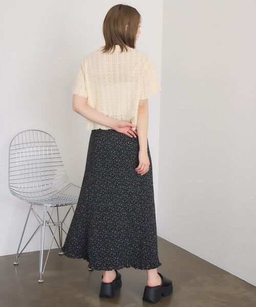 RETRO GIRL（レトロガール）の「アソート細プリーツSK（スカート・レディース・ブラック/ブラウン系その他/ブラック系その他/ピンク系その他・FREE）」の17枚目の写真