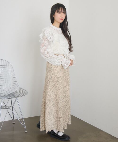 RETRO GIRL（レトロガール）の「アソート細プリーツSK（スカート・レディース・ブラック/ブラウン系その他/ブラック系その他/ピンク系その他・FREE）」の11枚目の写真