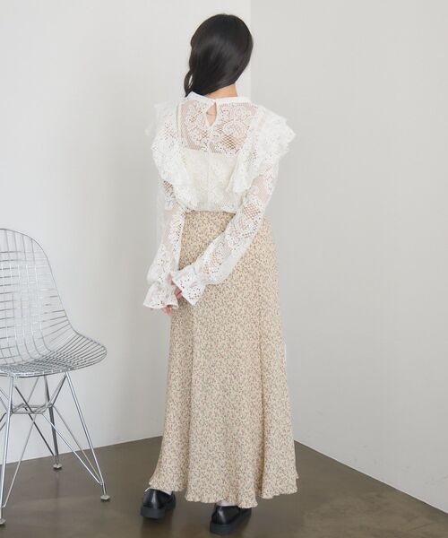 RETRO GIRL（レトロガール）の「アソート細プリーツSK（スカート・レディース・ブラック/ブラウン系その他/ブラック系その他/ピンク系その他・FREE）」の9枚目の写真