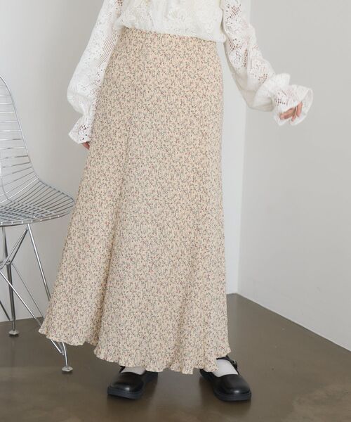 RETRO GIRL（レトロガール）の「アソート細プリーツSK（スカート・レディース・ブラック/ブラウン系その他/ブラック系その他/ピンク系その他・FREE）」の8枚目の写真