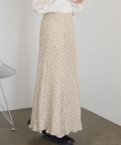 RETRO GIRL（レトロガール）の「アソート細プリーツSK（スカート・レディース・ブラック/ブラウン系その他/ブラック系その他/ピンク系その他・FREE）」の3枚目の写真